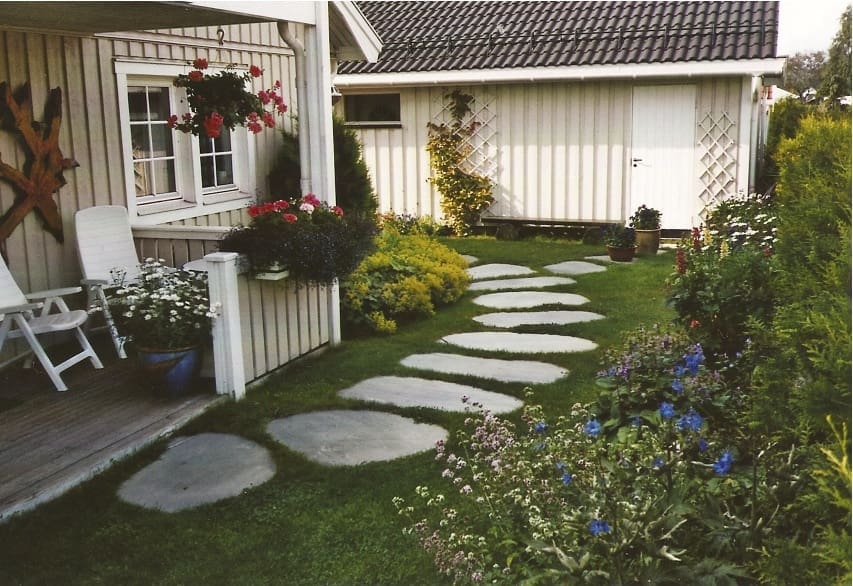 gangheller på plen